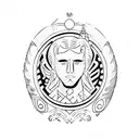 Apollo  tattoo design idea