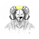 post malone singer tattoo design idea