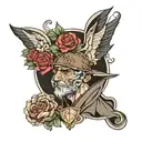 the wanderer tattoo design idea