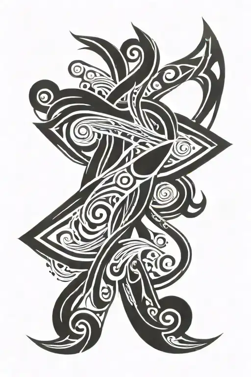 gemini symbol tattoo design idea