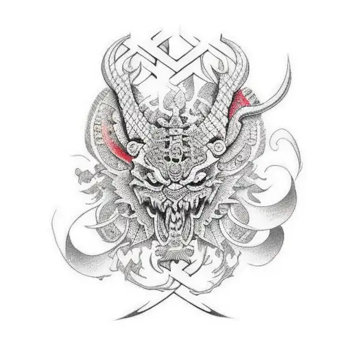 Slavic tattoo design idea