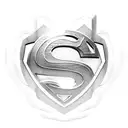 superman with wifi logo in chess tattoo design idea