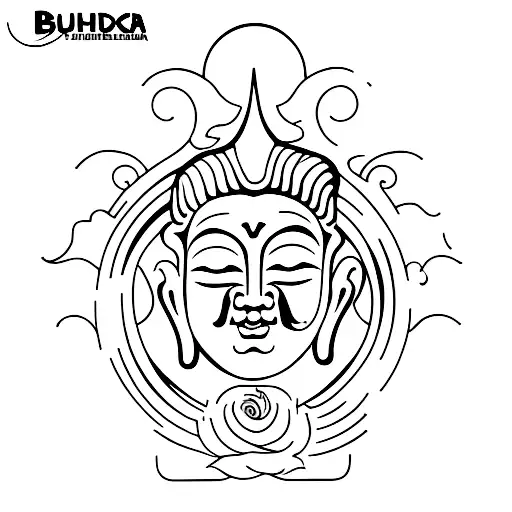 Buddha Tattoo Vector Art, Icons, and Graphics for Free Download