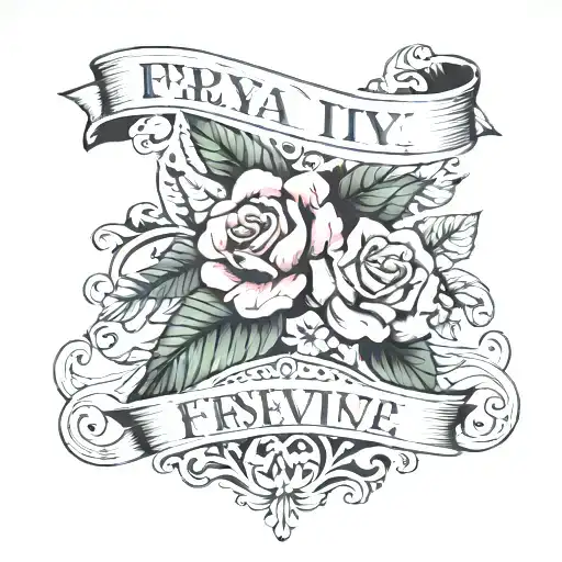 kids names freya, ivy, evelyn   tattoo design idea
