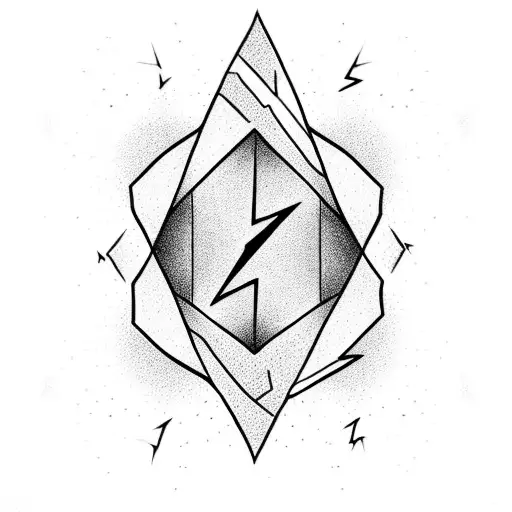 Lightning Bolt tattoo design idea