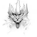 Lightning Bolt tattoo design idea