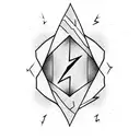 Lightning Bolt tattoo design idea