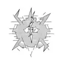 Lightning Bolt tattoo design idea