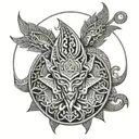 Cambodia Naga Mandala tattoo tattoo design idea