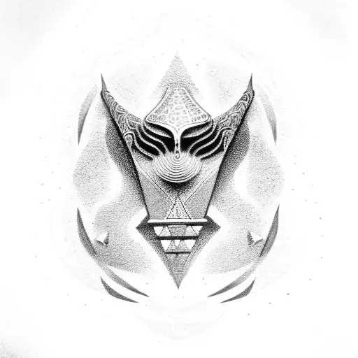 Ankh Symbol tattoo design idea