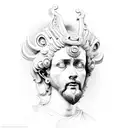 Marcus Aurelius and Gnothi Seauton tattoo design idea