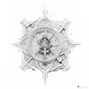 Marcus Aurelius and Gnothi Seauton tattoo design idea