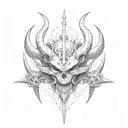 diablo 4 game tattoo design idea