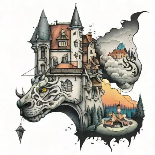 romania brasov tattoo design idea