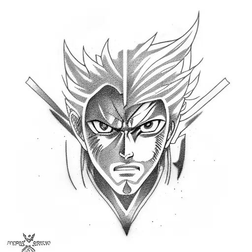 Sasuke tattoo design idea