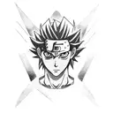 Sasuke tattoo design idea