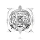 Alchemy symbols  tattoo design idea