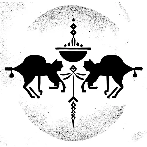 Persian Empire tattoo design idea