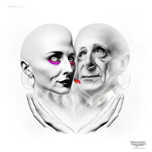 Genius of love and loneliness  tattoo design idea