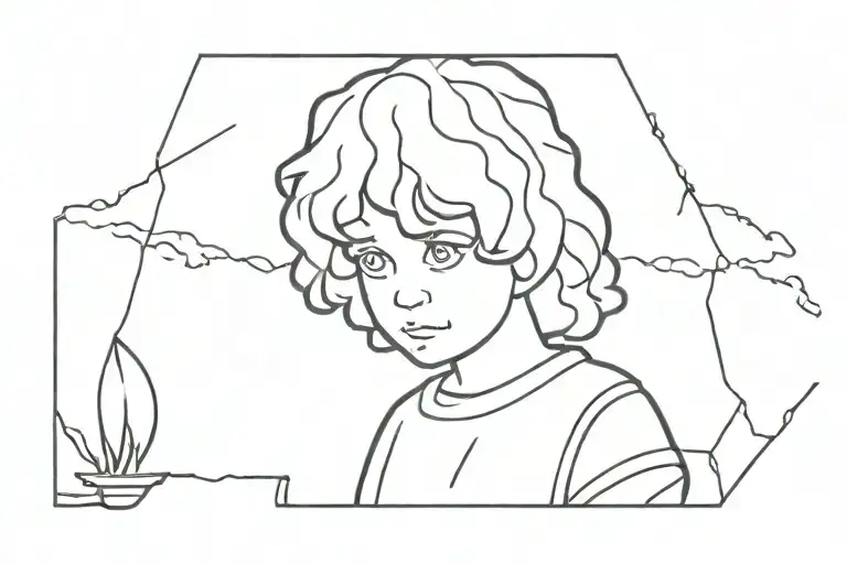 stranger things tattoo design idea