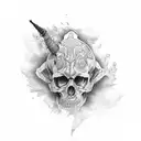 twenty two tattoo design idea