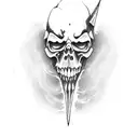 Grim Reaper tattoo design idea