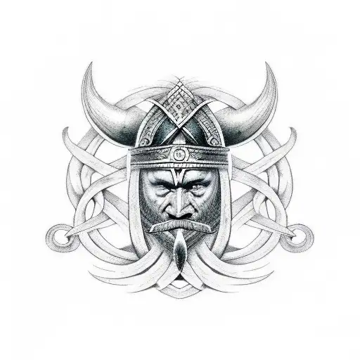 Viking Sword  tattoo design idea