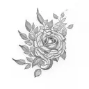 Laurel wreath  tattoo design idea