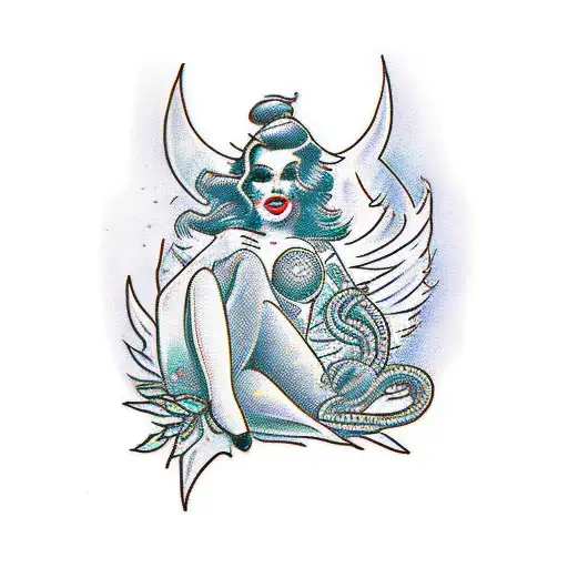 femboy tattoo design idea