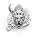 EDC Knive tattoo design idea