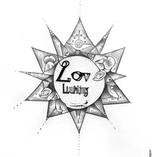 love for book reading,starry nights,solitude and music tattoo design idea