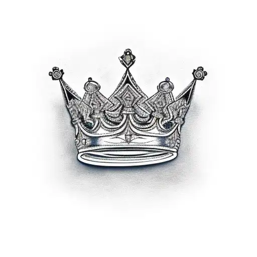 King's Crown tattoo design idea