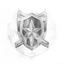 shield captain america tattoo design idea