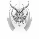 3 strong sons Dad's pride tattoo design idea