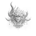 3 strong sons Dad's pride tattoo design idea