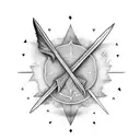 indian arrowhead tattoo design idea