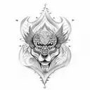 gangster cartoon  tattoo design idea