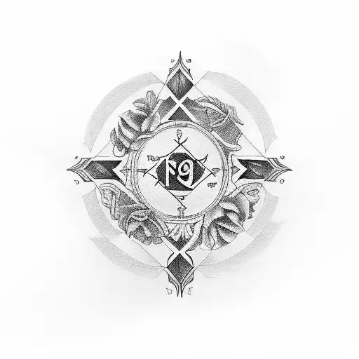 roman numerals 1979 tattoo design idea