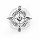 roman numerals 1979 tattoo design idea