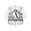 roman numerals 1979 tattoo design idea