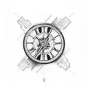 roman numerals 1979 tattoo design idea