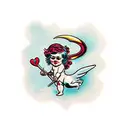 Cupid e psique  tattoo design idea