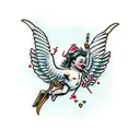 Cupid e psique  tattoo design idea