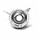 fireball tattoo design idea