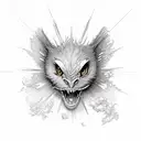 fireball tattoo design idea