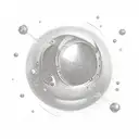 fireball tattoo design idea