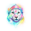 saber tattoo design idea