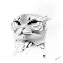 memes tattoo design idea