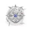 Neptune tattoo design idea