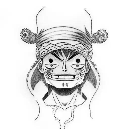 luffy zoro y sanji tattoo design idea